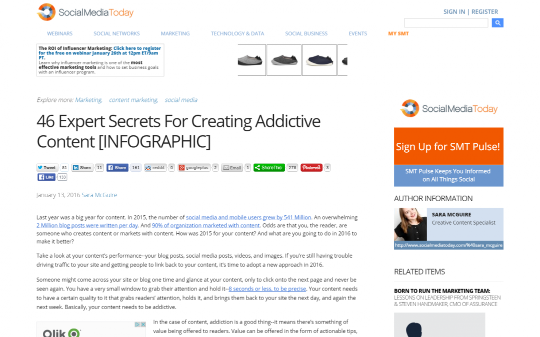 Tips on creating compelling, viral-ready content